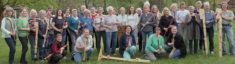 Foto der TeilnehmerInnen vom Probenwochenende